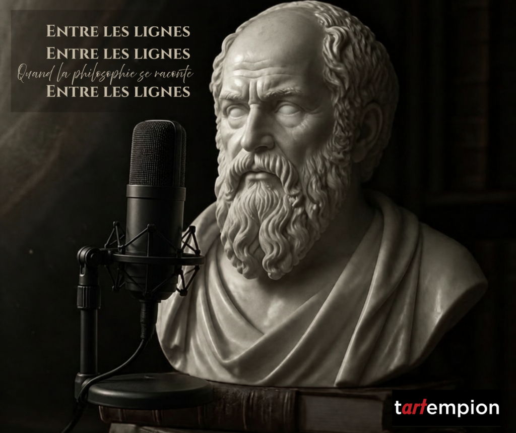Entre les lignes - Quand la philosophie se raconte / visuel